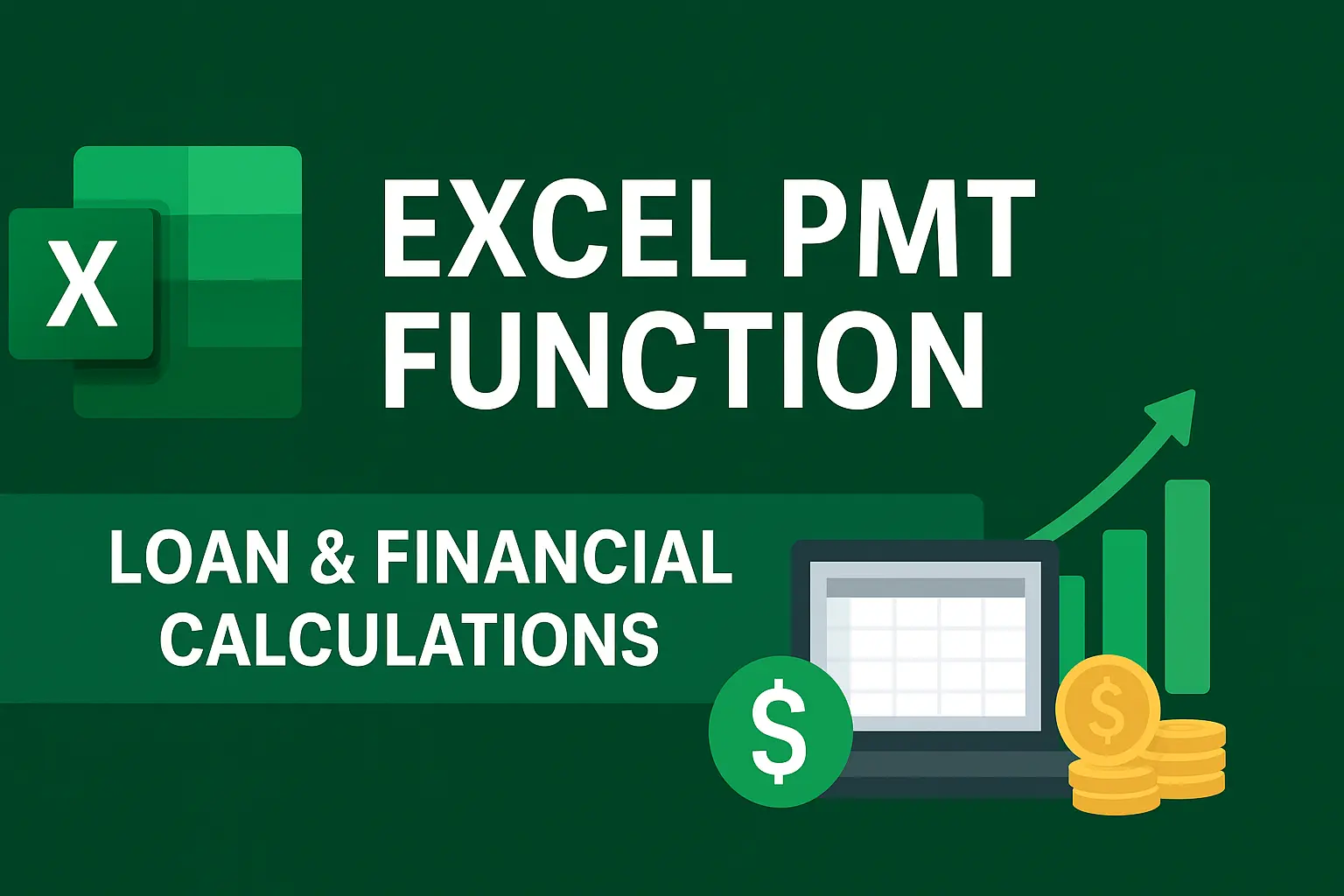 Excel financial formulas with tables and charts for finance calculations